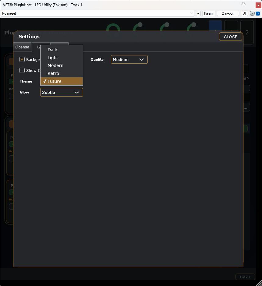 PluginHost themes